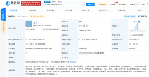 京東關(guān)聯(lián)公司注冊(cè)資本大幅增至10億，深耕數(shù)據(jù)處理與存儲(chǔ)服務(wù)市場(chǎng)